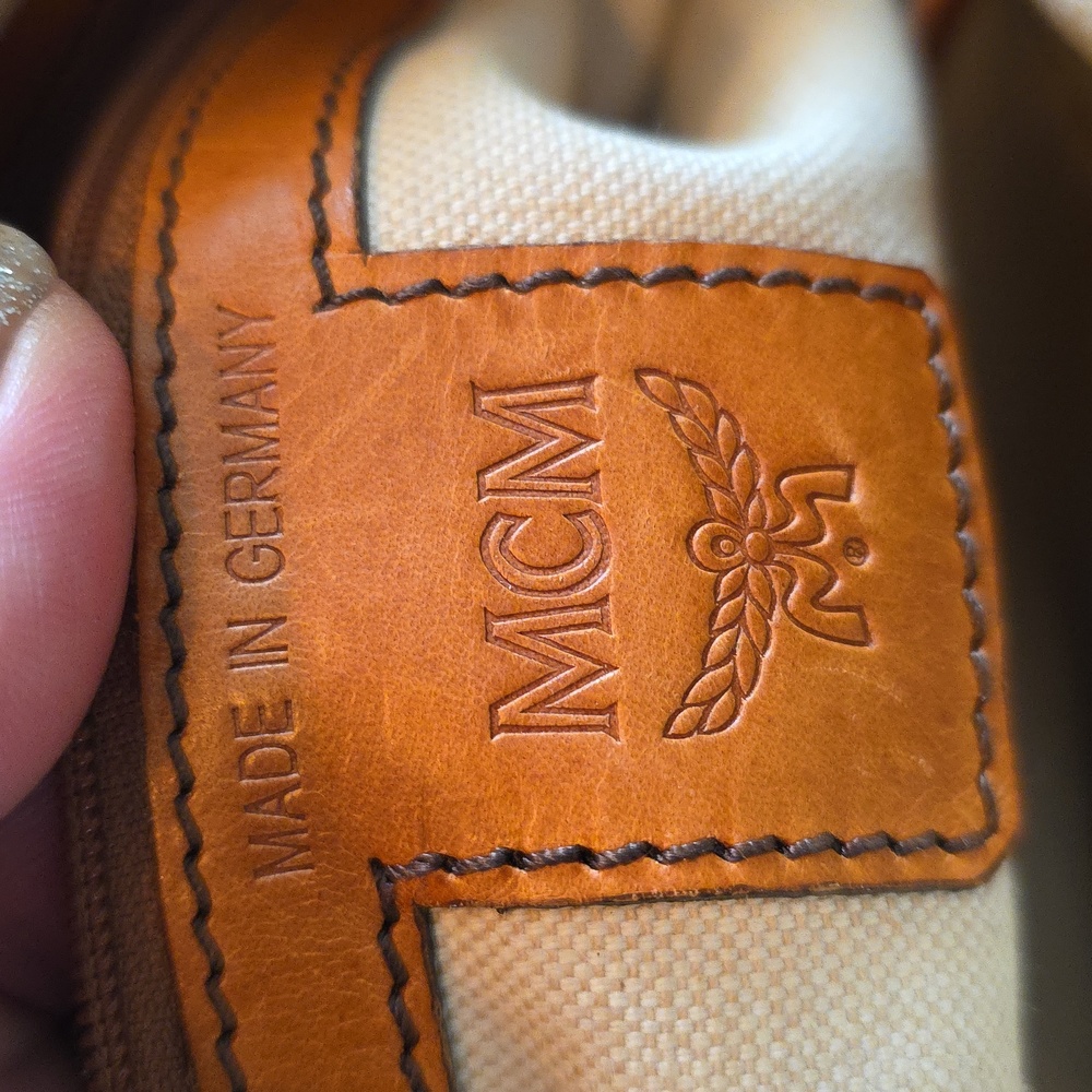 MCM Cognac Visetos Satchel - Picture 12 of 12